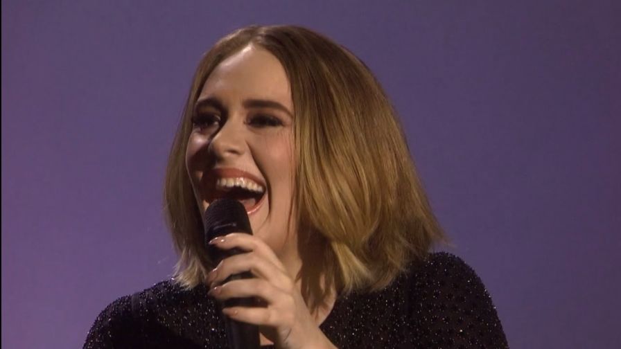 adele's new hairstyle