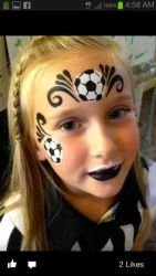 face painting phoenix