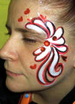 cool face paint designs for sports