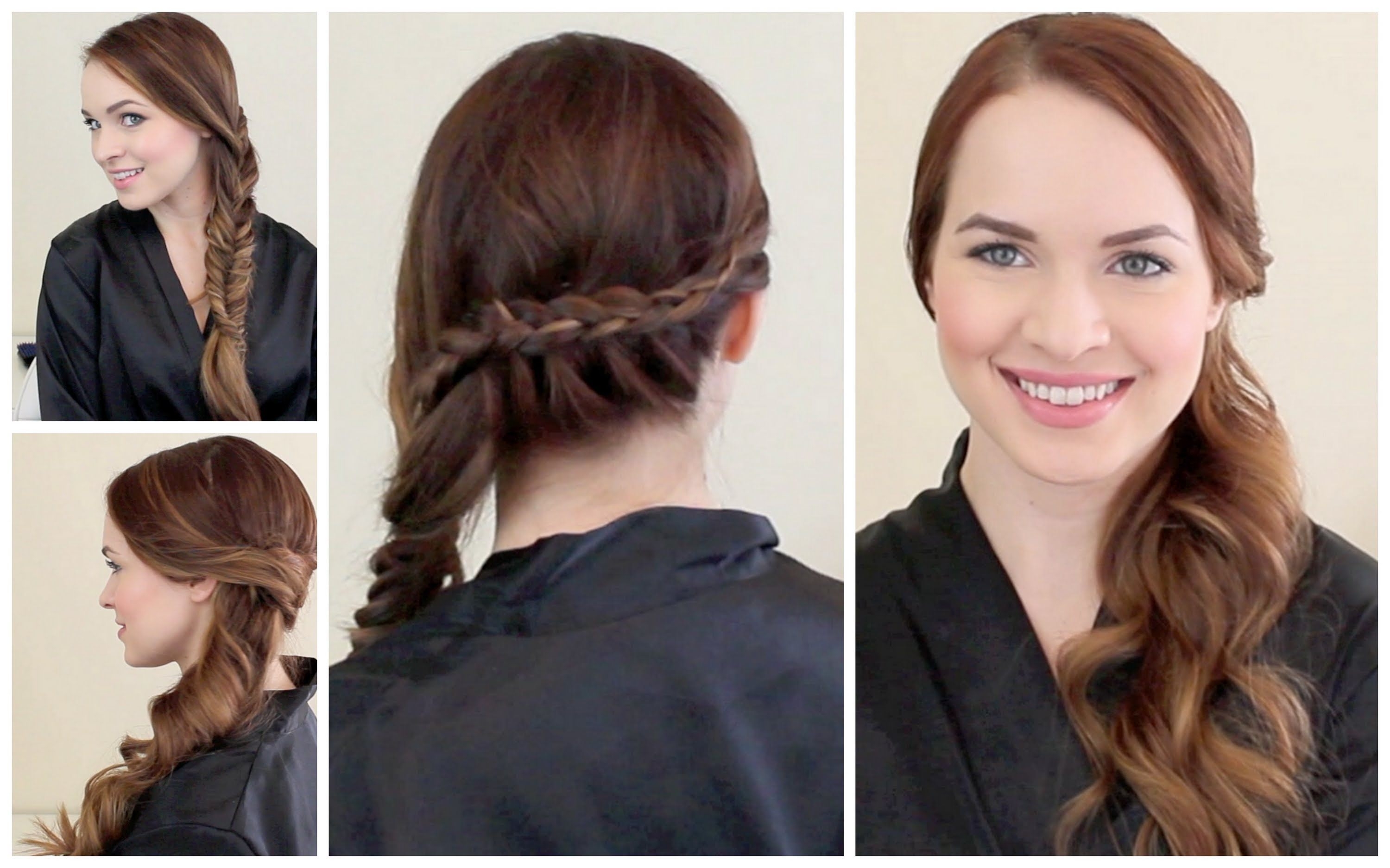 2 graduation ready hairstyles! - youtube