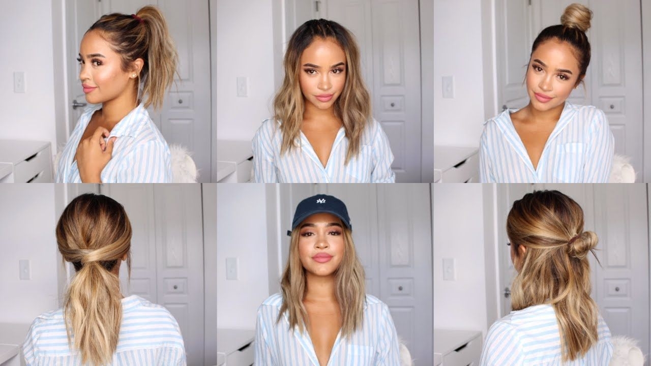 cute and easy hairstyle ideas for school! | maria bethany - youtube