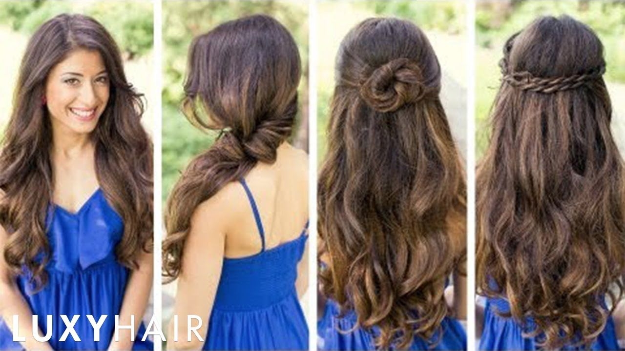 cute and easy hairstyles - youtube