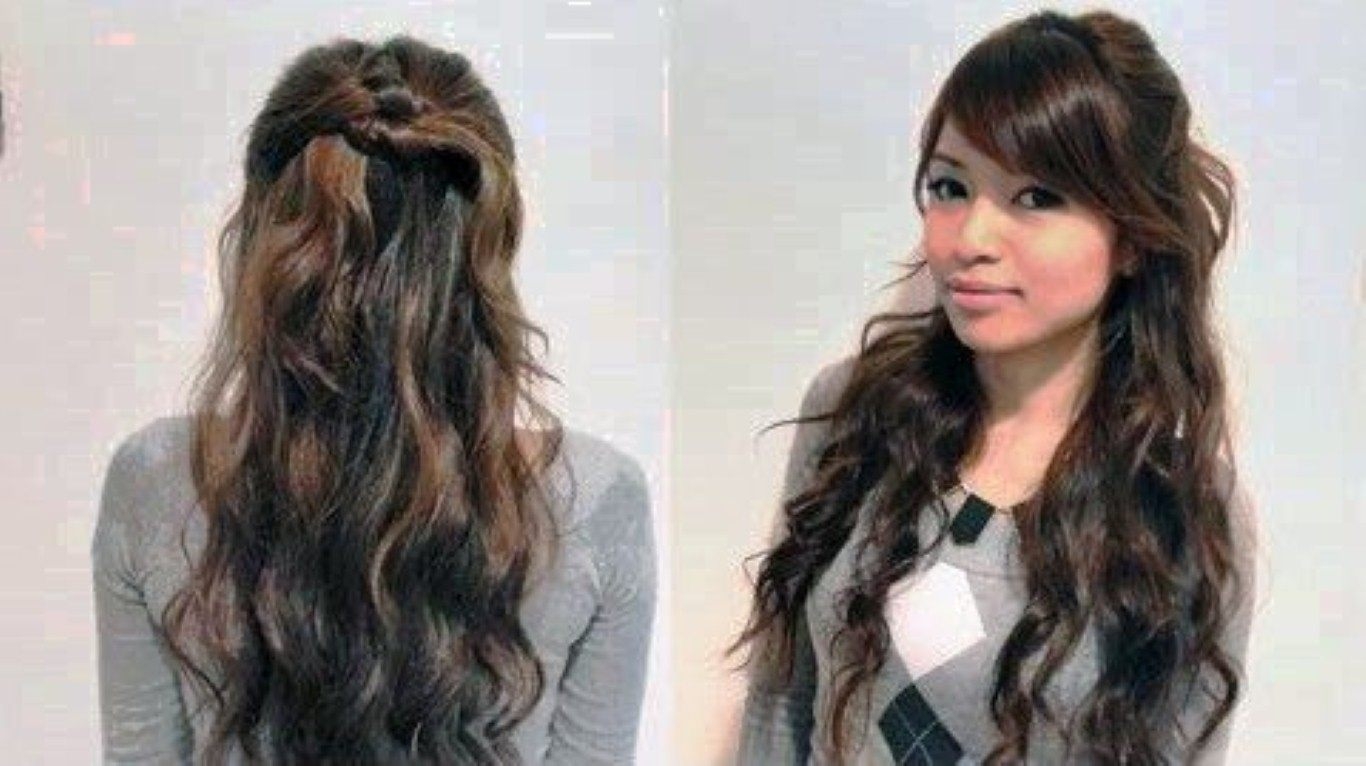 easy hairstyles for girls with long hair - women hair libs
