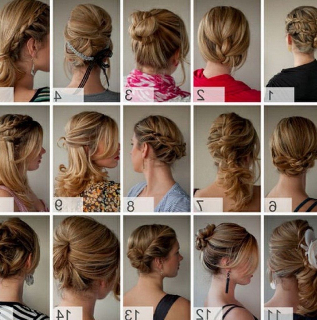 hairstyles for short long hair pretty simple hairstyles for short