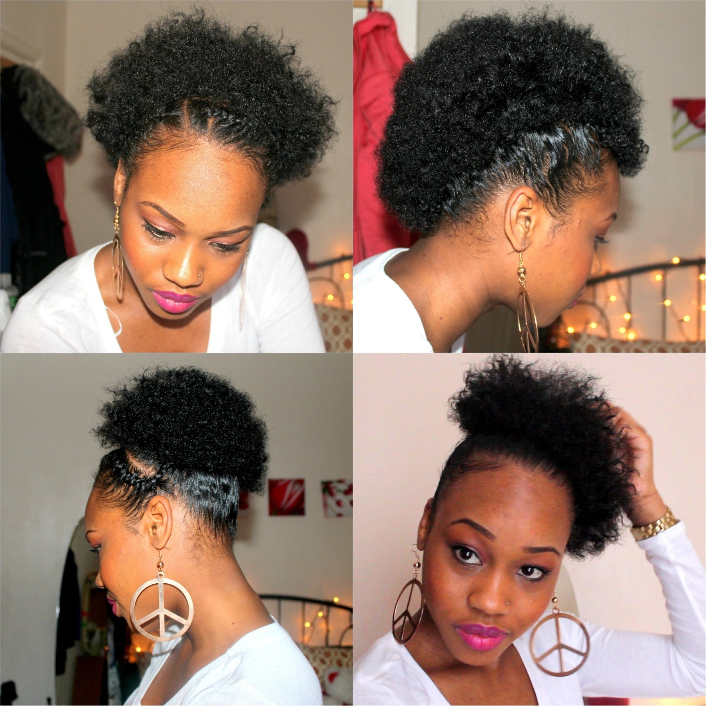 hairstyles for short natural hair and get ideas how to change your