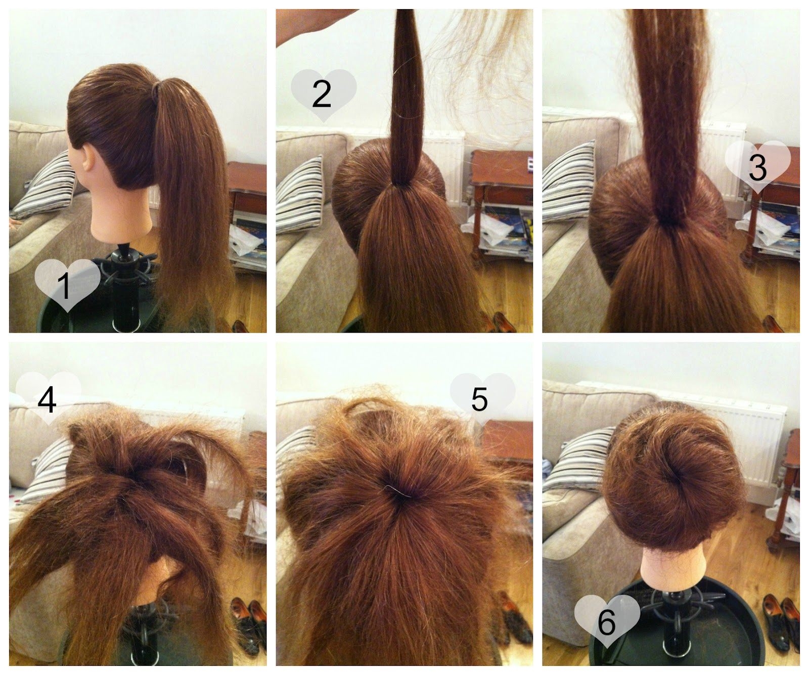 makeup.etc: easy updo tutorial: casual bun