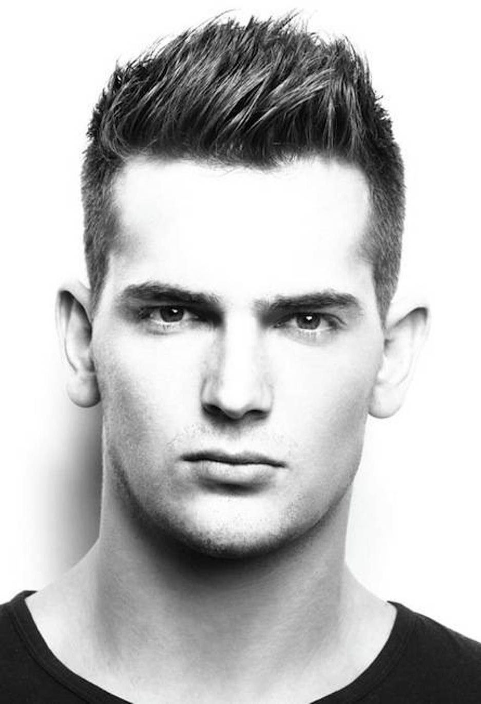 undercut round face men haircut for diamond face - haircuts for