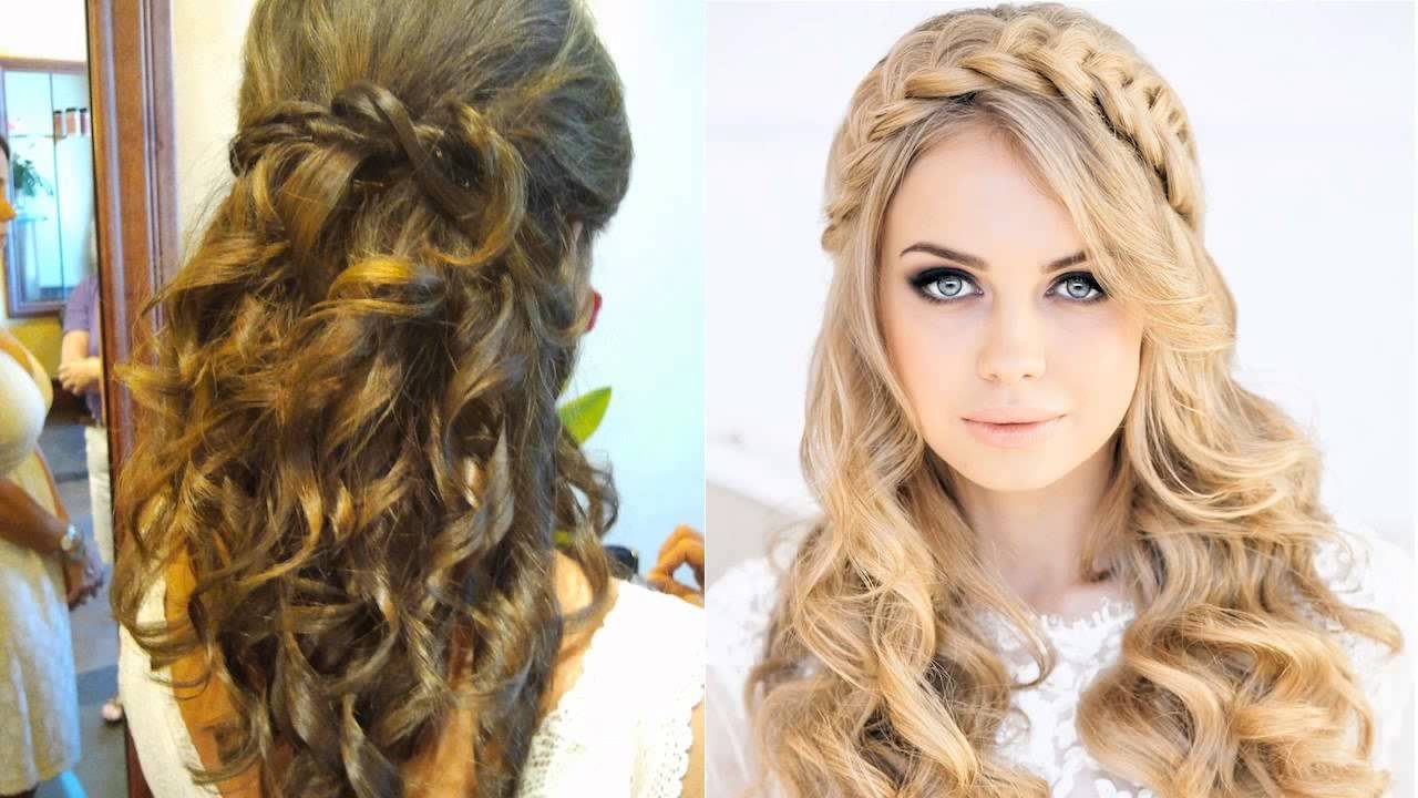 wedding guest hair half up half down for long hair hairdresser